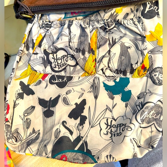 THE SAK BROWN AND BRONZE CROSSBODY BAG. - Picture 8 of 10